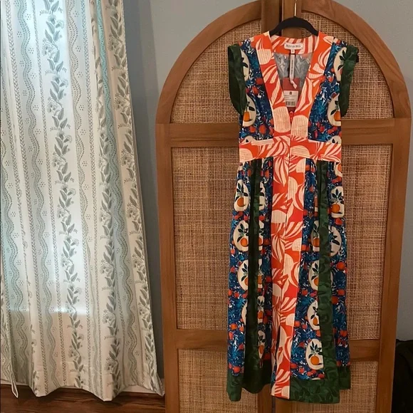 Hunter Bell April Dress in Orange Grove - Picture 1 of 2